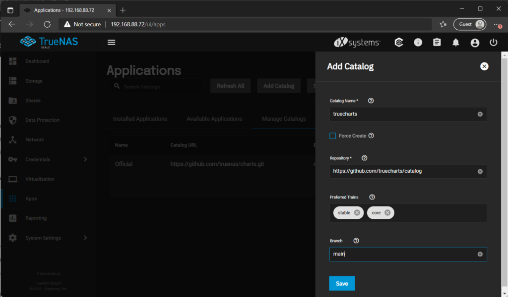 TrueNAS Scale Nextcloud w/ Traefik reverse proxy (https) From Y to X